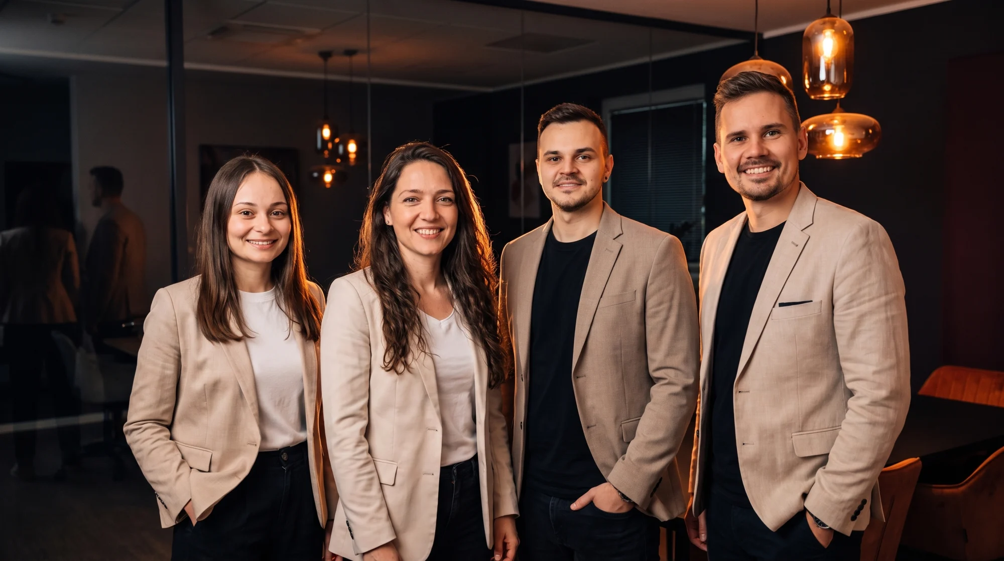 Az ND Marketing csapata az irodában